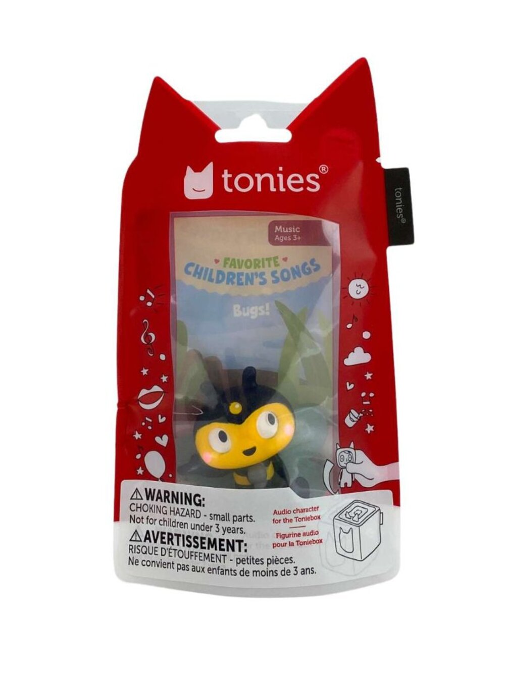 Tonies Favourite Children's Songs "Bugs!" | Musical Toy Accessory | English NEW